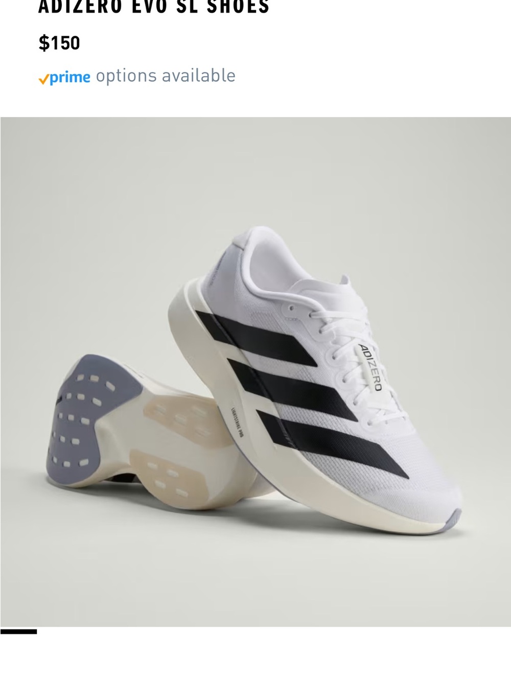 BRAND NEW adidas ADIZERO EVO SL